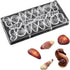 Polycarbonate Chocolate Mold - DIY Handmade Candy Mould with 5 Shell Styles for Pastry Tools Bakeware