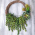 Supla 4 Pcs Artificial Hanging Succulents Faux Burro's Tail Picks for Indoor Outdoor Decor