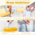 Atvkov 2 Pack Butter Spreader Corn Cob Holder, Plastic Butter Dispenser with Covers on Pancakes, Waffles, Bagels