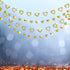 Cheerland Gold Heart Garland, Romantic Decorations Paper Streamers for Mother’s Day, Engagement, Wedding, Party Supplies