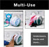 Set 2 6.5 5.5 Inch Smart Design Intimate Wash Bag with Safety Zipper - of - Washing Machine Safe - Fine Mesh Nylon