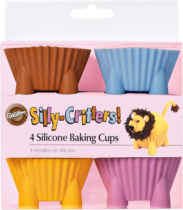 Wilton Silly Critters Baking Cups, Set of 4