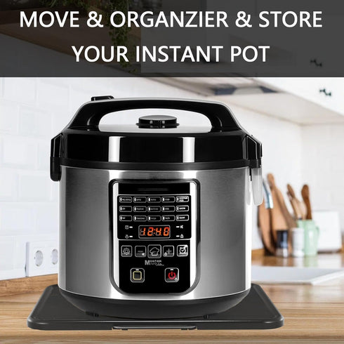 Kitchen Caddy Sliding Tray, Appliance Coffee Maker Slider, Rolling Tray for Stand Mixer, Air Fryer, Toaster
