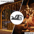 50 Pack GEZIDEA Christmas Light Clips Outdoor, Universal Gutter & Shingle Clips for Hanging Mini String Lights, Roof