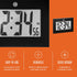 MARATHON Large Digital Wall Clock - 8” Display, Black - Easy to Read