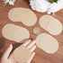 GORGECRAFT 400Pcs Paper Coffee Filters, 5.6x5.6cm Round Universal Replacement for Coffee Machines