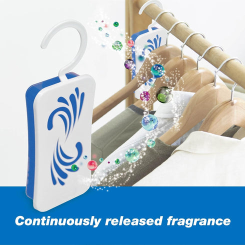 Closet Air Freshener, Continuously Releases Fragrance, Fresh Linen, 4 Oz Hanger (Pack of 6)