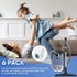 Replacement GN Vacuum Cleaner Bags for Miele Classic C1, Complete C2, C3, 6 Pack Dust Bags + 2 Filters