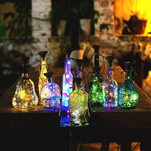 12 Pack 20 Girlfriend(3 YJFWAL Upgraded Solar Wine Bottle Lights, LEDs Waterproof Copper Light, Bottle Light Fairy Cork