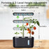 5 Sonicgrace Indoor Hydroponic Growing System with LED Grow Light, Quiet Smart Water Pump, Pods, Automatic Timer