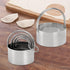 Tosnail Pastry Cutter Set - 8 Pieces Stainless Steel Professional Dough Tools for Baking Cookies and Donuts