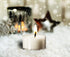 Ner Mitzvah Tea Light Candles, 100 Bulk Pack, White Unscented Tealight Candles in Clear Cup