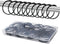 36pcs Shower Curtain Rings, Rust-Resistant Metal Round Hooks for Bathroom Rod Curtains, Movable Clasp (Black)