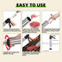 2lb Beef Jerky Gun Kit - Stainless Steel Meat Gun for Homemade Beef Jerky and Sausages, Perfect Beef Jerky Maker