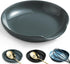 LYEOBOH 5 Inch Ceramic Spoon Rest for Stove Top, Kitchen Cooking Spoon Holder, Cute Gray Coffee Accessories