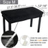 Velvet2-Person (27.5"- 36.5") (12"- 16") SINOSSO Soft Piano Bench Cover, Lx W Rectangle Stretch Washable Stool