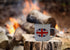 Rogue River Tactical UK United Kingdom Camp Mug, Enamel Camping Coffee Cup Gift with Union Jack