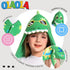3-12 28" 53", OLAOLA Dinosaur Beach Hooded Towel for Kids Years, Soft Thick Absorbent Beach Towels, Toddler Bath Towel