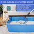 Jonkehai 6inch 23 42" Chicken Poop Scooper Metal Chicken Litter Scoop Extendable Metal Cat Litter Scoop to Long Chicken
