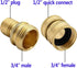 Xiny Tool Pressure Washer Adapter Set, Quick Disconnect Kit with M22 Metric Male Thread, 8 Pack