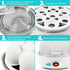 Elite Gourmet EGC007CHW Electric 7 Egg Capacity Cooker, Poacher, Omelet Maker, BPA Free