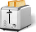 Simple Deluxe 2-Slice Toaster - 3 Function, 6 Browning Settings, Extra Wide Slot & Removable Crumb Tray