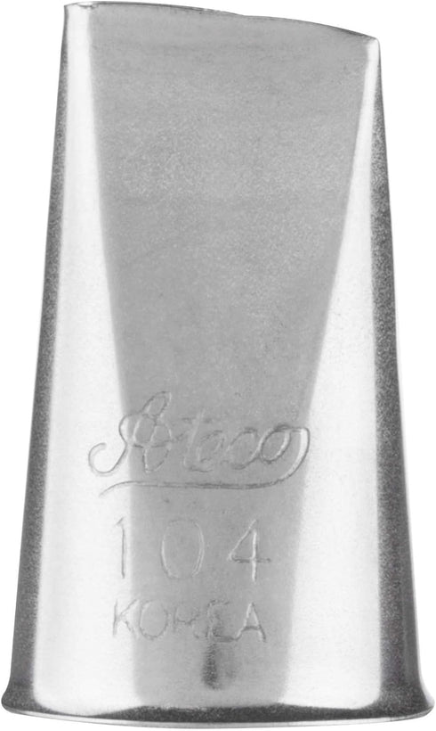 Ateco S/S Tube Rose Petal Decorating Pastry Tip #104S