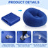 Realspring Inflatable Bean Bag Chairs for Adult Blow up Chairs Lazy Sofa Folding Portable Inflatable Chair for Movie