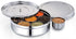 Chanaksha Trading 7 2 Spice Container Stainless Steel Round Spices Box Kitchen Masala Dabba - Spice Container - Masala