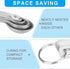 Mini Measuring Spoon Set, Heavy Duty Stainless Steel for Cooking and Baking, Fits in Spice Jar