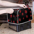 STUOARTE Dog Paw Print Toaster Cover, Dustproof Kitchen Decor for Most Standard 2 Slice Toasters