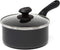 Ecolution Artistry Nonstick Sauce Pan, 2-Quart, Black, Easy to Clean, Dishwasher Safe