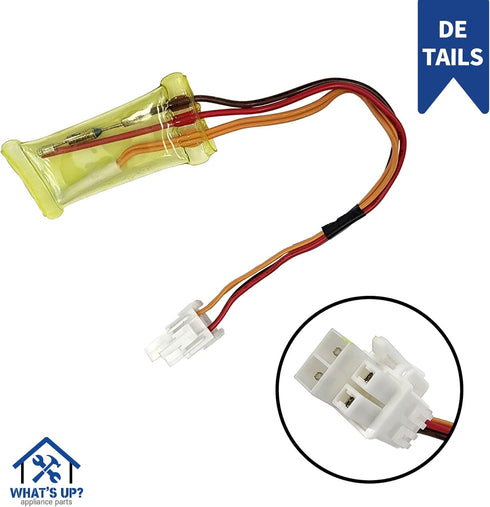 What's Up? 6615JB2005C Refrigerator Thermistor Defrost Sensor for LG Refrigerators Replaces 1268258 6615JB2005A