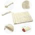 E-Know 5 Pack Soap Bag, Natural Sisal Soap Saver, Zero Waste Plastic-Free Soap Net, Foaming and Drying The Soap