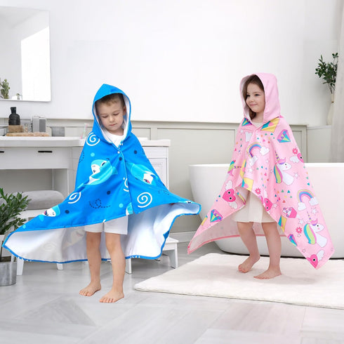 Towel,30" 50" 3-10 UOMNY Unicorns Hooded Towels for Kids,Soft Kids Beach x for Years Girls,Hooded Bath Towel,Toddler