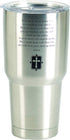 Dicksons Man of God Prayer Silver Tone 30 Ounce Stainless Steel Travel Tumbler Mug