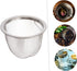 8pcs Metal Mesh Tea Infuser Filters, Replacement Strainers for Teapot and Kettle, Stainless Steel