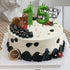 Green Happy Birthday Cake Candles, Wedding Cake Number Candles, 3D Design Cake Topper Decoration for Party (Green