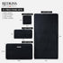 Set 8 8 2 2 2 2 REDKISS Black Bath Towels Piece - Microfiber Bathroom Towels of Large, Highly Absorbent Bath Towel