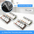 Acrylic Spice Organizer, Expandable Seasonings Spice Rack from 9" to 18", with 160 Labels for Drawer/Countertop