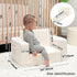 2-in-1 Tiita Kids Sofa, Toddler Chair, Convertible Children Couch to Lounger, Flip Out Kid Sofas Chair, Toddler Armrest