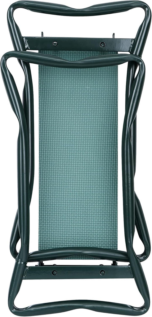 Pouch,1 Set HomGarden Upgraded Folding Garden Kneeler Seat Bench Stool w/Thicken & Widen Soft Kneeling Pad, Portable