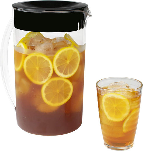 Brentwood KT-2150BK Iced Tea and Coffee Maker - 64 Ounce Pitcher, Black