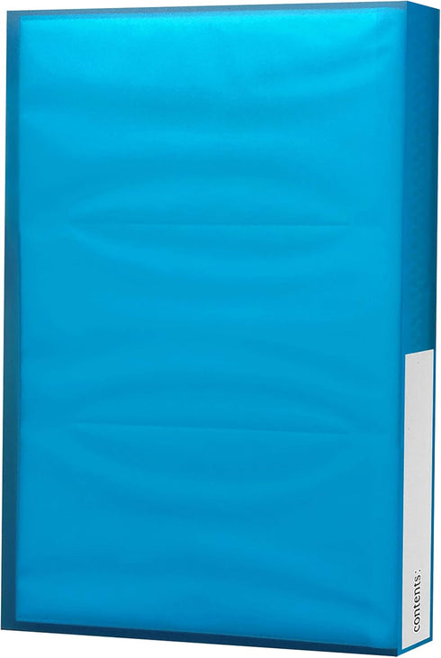 Pioneer Photo Albums CF-3 144-Pocket Poly Cover Space Saver Photo Album, Blue
