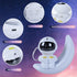 360 Astronaut Star Projector Galaxy Light, Built-in Speaker Space Man Buddy Projector Sky LED Night Light Space