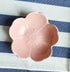 FUYU 4pcs Sakura Shaped Ceramics Seasoning Dishes, Spice Dishes, Salad Soy Sushi Wasabi Dipping Bowls