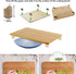 Cutting Board Adjustable Feet - Wood Kit to Elevate and Skid-Proof Your Countertop Cutting Board, Beige