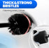 Denvlex 4-Piece Set, Set,Bathroom Combo,Black20inch Toilet Brush and Plunger Extended Handle Plunger,Toilet Bowl Brush