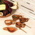 Reclaimed Olive Wood Salt and Spice Pot with Spoon, Kenya