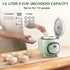 TMABSOE 6 6 modes,24-Hr Pot,1.6L 1-3 Rice Cooker Cup (Cooked), Small Rice Cooker with Cooking Delay Timer and Auto Keep